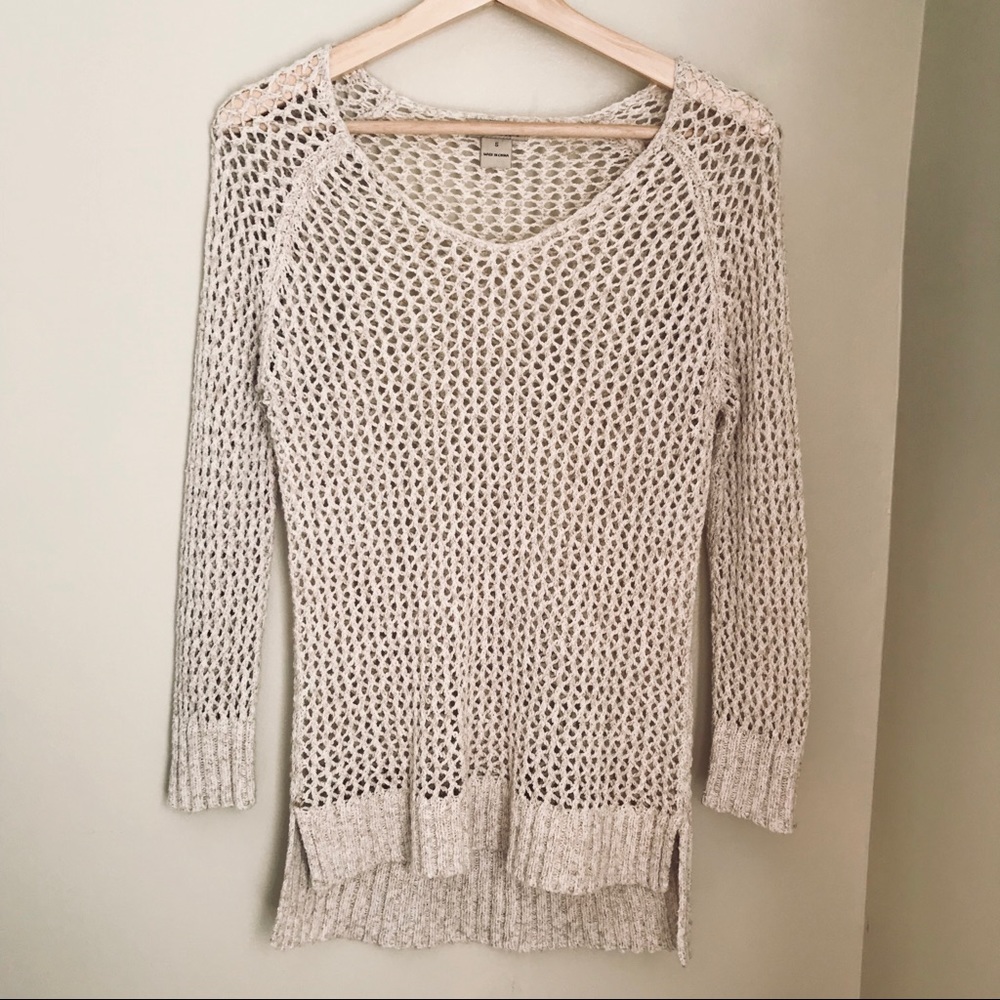 Lucky Brand | open knit sweater | s